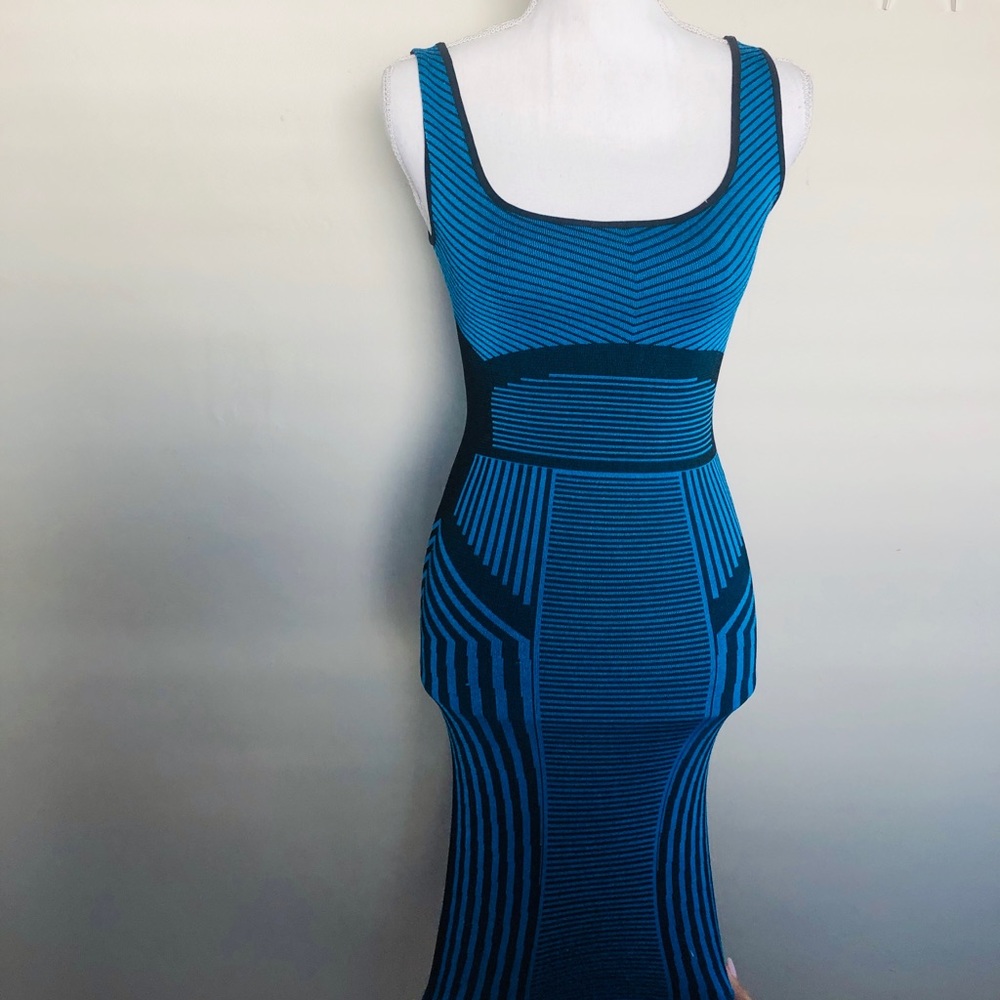 Bebe Geometric BodyCon Dress